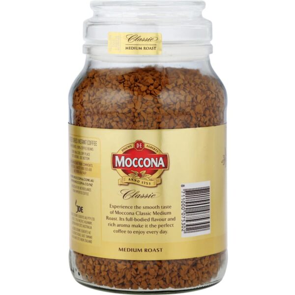 Moccona Classic Instant Freeze Dried Coffee Medium Roast Jar 400g - Image 3