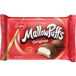 Griffins Mallowpuffs Chocolate Biscuits Original 200g