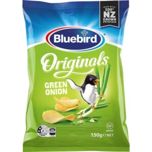 Bluebird Originals Chips Green Onion 150g