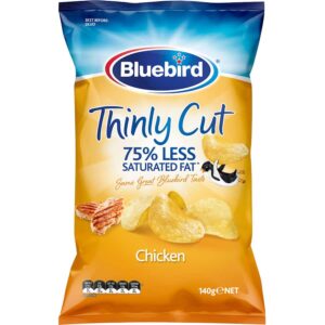 Bluebird Thin Cut Chips Chicken 140g
