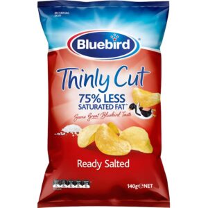 Bluebird Thin Cut Chips Ready Salted 140g