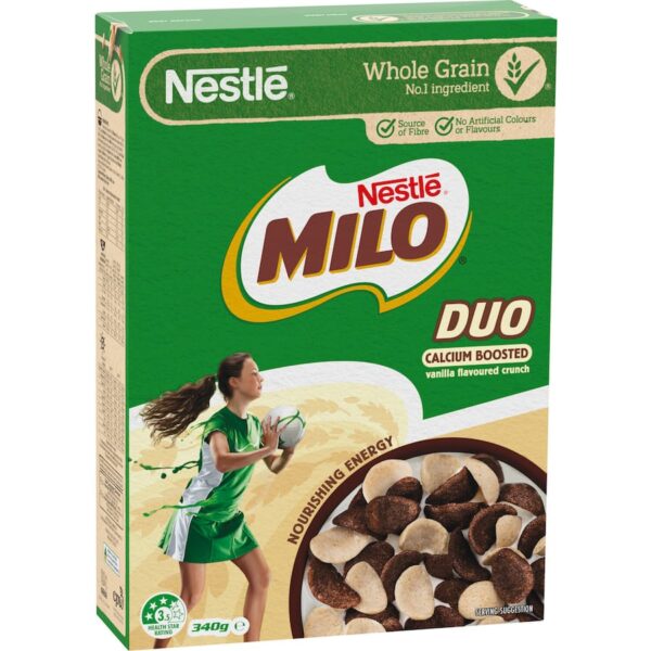 Nestle Cereal Milo Duo 340g - Image 2