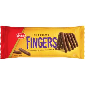 Griffins Chocolate Biscuits Fingers 180g