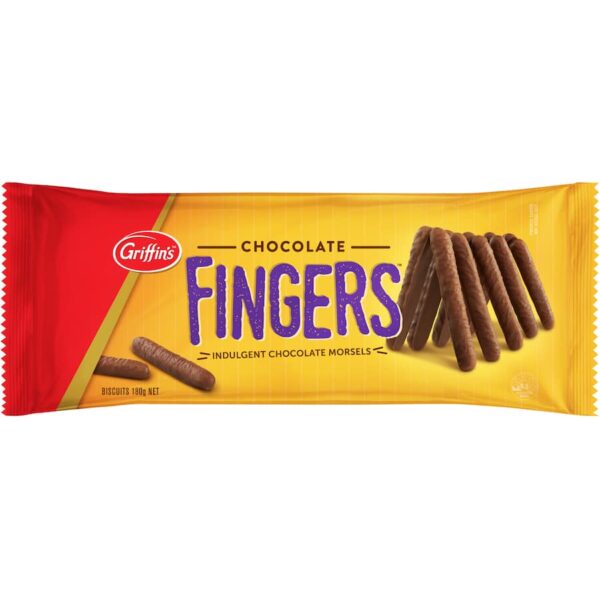Griffins Chocolate Biscuits Fingers 180g