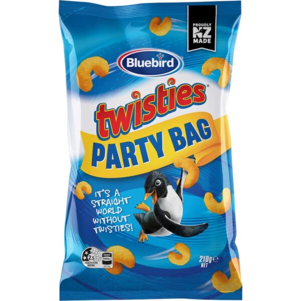 Bluebird Twisties Corn Snacks 210g