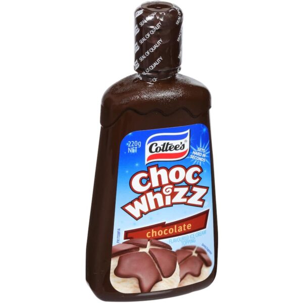 Cottees Chocolate Whizz Topping Chocolate Squeeze bottle 220g - Image 2