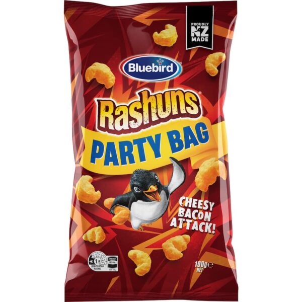 Bluebird Rashuns Corn Snacks 190g