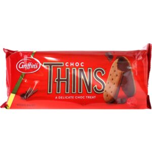 Griffins Chocolate Biscuits Thins 180g