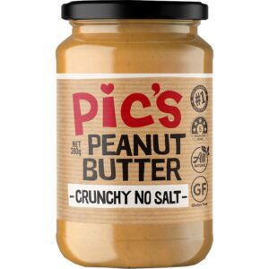 Pics Peanut Butter Crunchy No Salt 380g