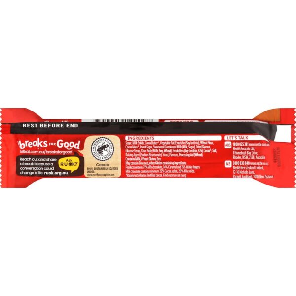 Nestle Chocolate Bar Kit Kat Chunky Caramel 48g - Image 3