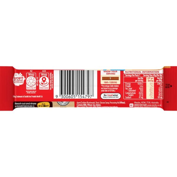 Nestle Kit Kat Chocolate Bar Cookie Dough 45g - Image 3