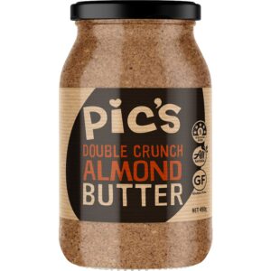 Pics Almond Butter Double Crunch 490g