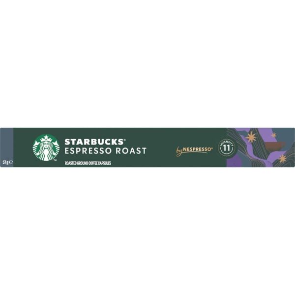 Starbucks By Nespresso Coffee Pods Espresso Roast 10pack - Image 3
