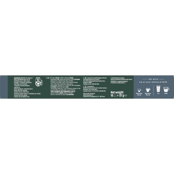 Starbucks By Nespresso Coffee Pods Espresso Roast 10pack - Image 4