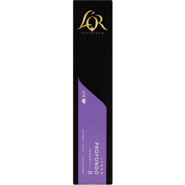 L'or Espresso Coffee Capsules Lungo Profondo Intensity 8 - Image 5