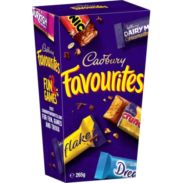 Cadbury Chocolates Favourites Box 265g - Image 2