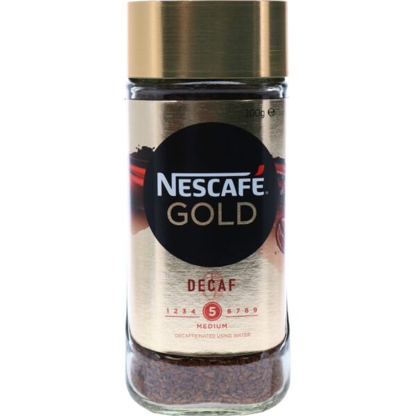 Nescafe Gold Instant Coffee Decaf - Image 3
