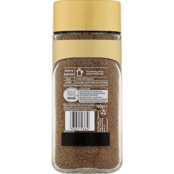 Nescafe Gold Instant Coffee Decaf - Image 4