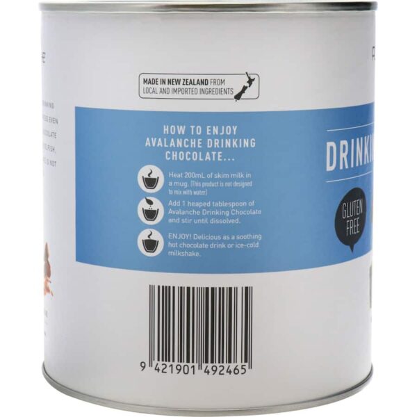 Avalanche Drinking Chocolate Divine 400g - Image 6
