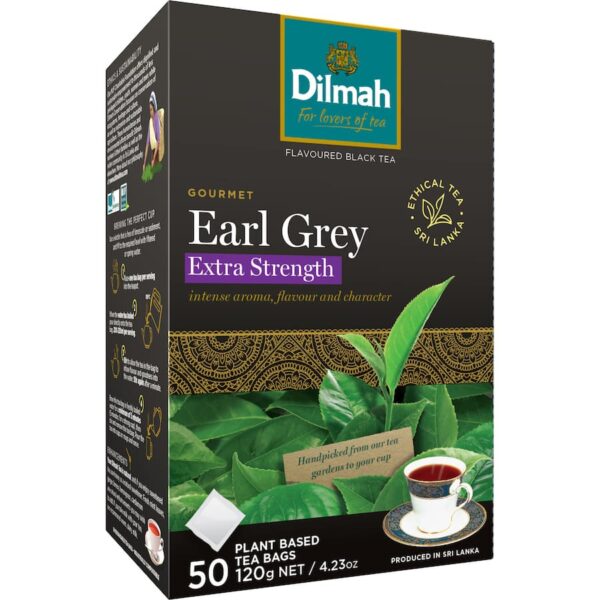Dilmah Tea Earl Grey Extra Strength Bags 50pack - Image 8