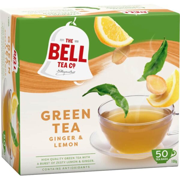 Bell Green Tea Lemon & Ginger - Image 2
