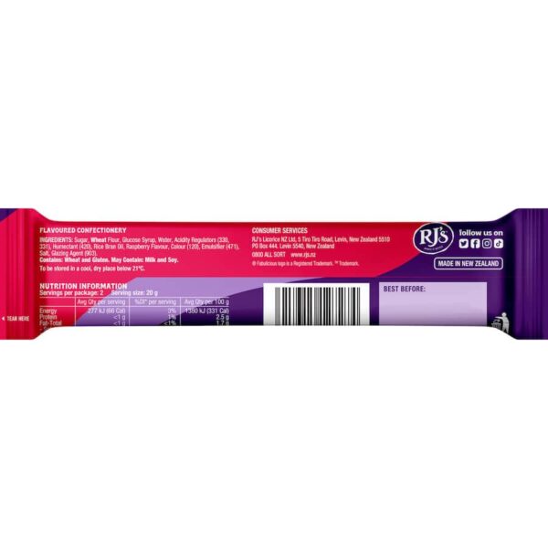 Fabulicious Raspberry Twist 40g - Image 3