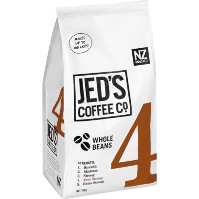 Jed's Whole Beans Coffee #4 Very Strong 750g