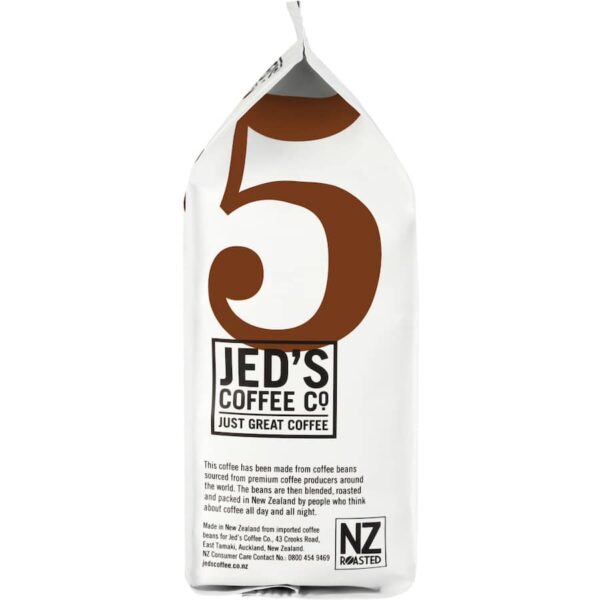 Jed's Whole Beans Coffee #5 Extra Strong 200g - Image 4