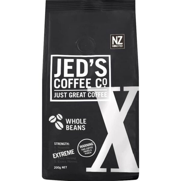 Jed's Whole Beans Coffee X Extreme 200g