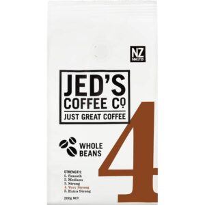 Jed's Whole Beans Coffee #4 Very Strong 200g