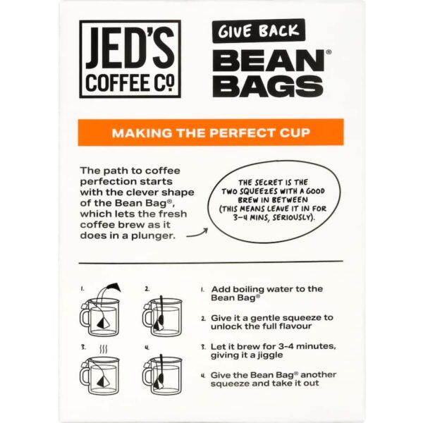 Jed's Coffee Bean Bags #3 Strong 10pack - Image 5