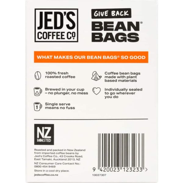 Jed's Coffee Bean Bags #3 Strong 10pack - Image 6