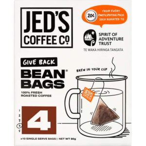 Jed's Coffee Bean Bags #4 Very Strong 10pack