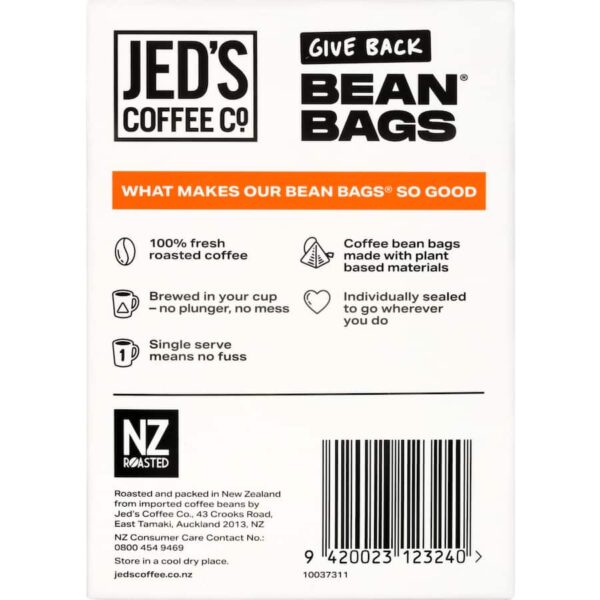 Jed's Coffee Bean Bags #4 Very Strong 10pack - Image 5