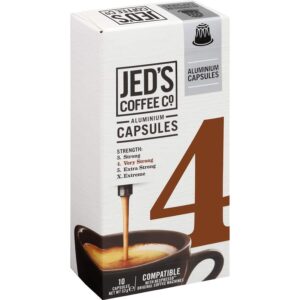 Jed's Coffee Capsules #4 Very Strong 10pack