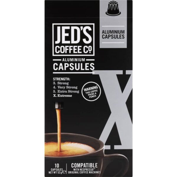 Jed's Coffee Capsules X Extreme 10pack - Image 3