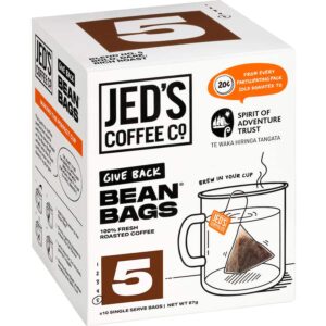 Jed's Coffee Bean Bags #5 Extra Strong 10pack