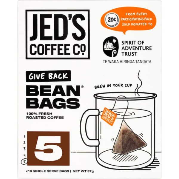 Jed's Coffee Bean Bags #5 Extra Strong 10pack - Image 3